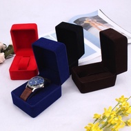 4 Color Flannel Luxury Watch Boxes Wristwatch Gift Packaging Watches Case Organizer Vintge Storage Holder Watch Box Wholesale