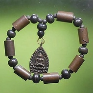 REAL ANTIQUE PHRA CHAOSUA LP BOON MILLIONAIRE WEALTH AMULET BIG LUCKY RICH MONEY PROTECTION RARE OLD