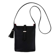 日本 HIROKO KOSHINO 雜誌附錄 黑色皮革 直身 斜咩袋