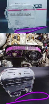 Hks Timing Belt Cover Timingbelt saga flx Satria Wira Fl campro 4G13 4G15 Evo 4g63 4g93 D series Eng