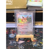 Pokemon TCG Prismatic Evolutions Eevee Masterball 074/131 w/ Toploader