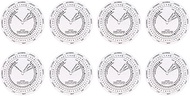 Pregnancy Wheel, Pack of 8 Pregnancy Calculator, Pregnant Due Date Calculator for Doctors, Midwives,