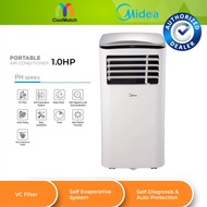 MIDEA 1.0HP PORTABLE AIRCOND - MPH-09CRN1