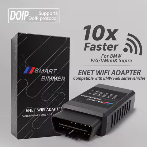 Enet Wifi Adapter for BMW F/G/I Series Mini Toyota Supra A90-Wireless OBD2 Diagnostic Cable for Bimm