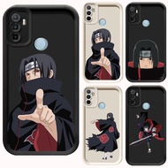 HITAM PUTIH D-4 Naruto Uchiha Sasuke Case Black White Casing for Realme 7i C17 OPPO A53S A33 A53