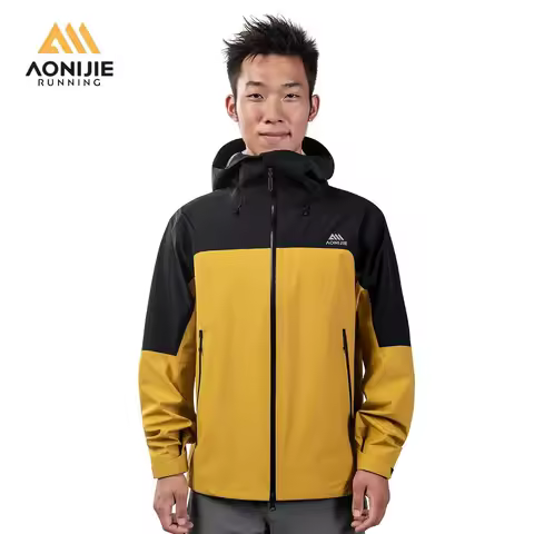 AONIJIE F5250 Trail Running Jacket Three-dimensional Hood Waterproof Wear-resistant Professional Pro