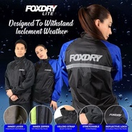 FOXDRY Raincoat Waterproof Baju Hujan sekali Seluar