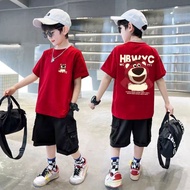 Baju TSHIRT KIDS BOY GIRL budak tshirt  Premium Cotton size 2-3 to 12-13 Children Lotso Printing