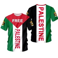 PALESTINE X MALAYSIA We Are Palestine Free Palestine Full Sublimation Jersey Summer New Design 3D Pr