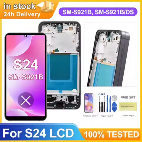 TFT LCD For Samsung S24 LCD SM-S921B SM-S921B/DS Lcd Display Touch Screen Digital Assembly For Samsu