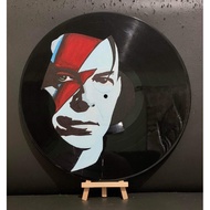 12 inches Painted Vinyl Record | David Bowie