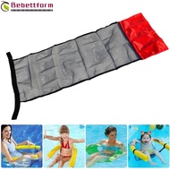 BEBETTFORM Floating Water Hammock, Floating rods are not included Foldable Floating Bed,  Polyester Fibre Lightweight Pool Chair