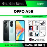 OPPO A58 [6GB RAM 128GB ROM] [8GB RAM 128GB ROM] - ORIGINAL OPPO MALAYSIA