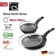 CS-Kochsysteme Nonstick Aluminium Frying Pan Combo Set (20/28cm)