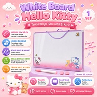 Hello Kitty Frozen Cars White Board 30x40cm