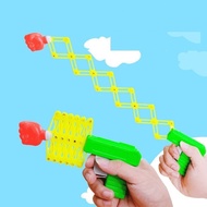Birthday Party toys Retractable Fist Shooter Trick Toy Gun Funny Child Kids plastic Party Festival G