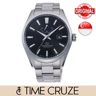 [Time Cruze] Orient Star RE-AU0402B Automatic Black Dial Stainless Steel Men Watch RE-AU0402B00B