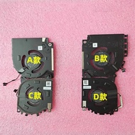 New Laptop CPU GPU Cooling Fan Cooler For Dell Alienware X15 R1 Fan RTX30 082VD4 0V0G61 07M2CV 02H5H
