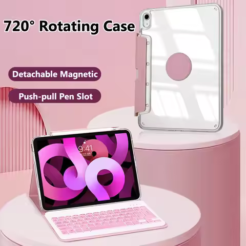 For IPad Pro 11 2022 2021 10.2 9th 8th 7th 10th Gen 10.9 for IPad Pro 11 2020 2018 Rotation Keyboard