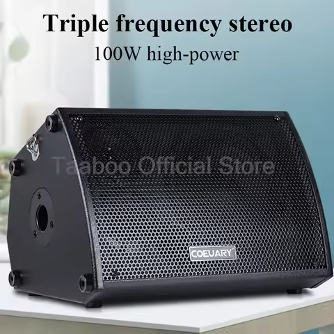 8 Inch Bluetooth Speaker 100W Guitar Speakers 6000mAh Sound Box Professional 3-Way Audio For Outdoor