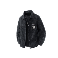 MLB Men's Corduroy Jacket Jacket Men Retro Cargo American Top