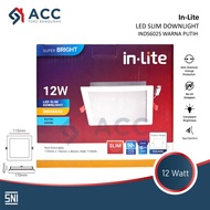 INLITE INDS602S 12W WATT SLIM DOWNLIGHT BOX CEILING LIGHT INBOW SLIM BOX