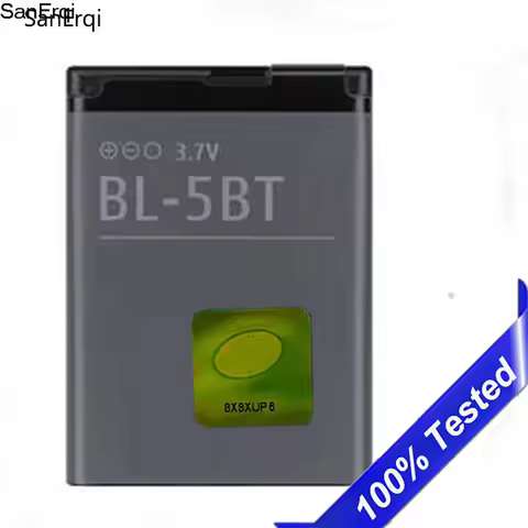 Battery for Nokia 2608 2600c 7510a 7510s N75 BL-5BT 870mAh BL 5BT High Quality Battery