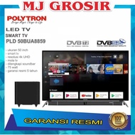 LED TV POLYTRON 50 50BUA8859 50 INCH SMART TV SOUNDBAR UHD 4K Limited