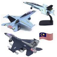 F-16/F-18/J-31/Su-35 Fighter Jet 22cm Military Aircraft Model (Sound And Light)