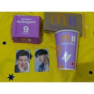 Bts Meal McD McD McDonald's+OFFICIAL Photocard PC Bangtan x Samsung JHOPE RM NAMJOON