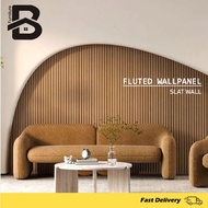 【Ready Stock】HARGA KILANG Batten wall/Shiplap/fluted wall/board kayu/wainscoting/thickness living room