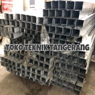 Besi Holo Tebal 0.5 mm 4x4 Galvalum / Hollo / Hollow plafon