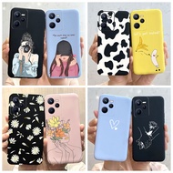 Fashion Printed Phone Case for Realme C35 C 35 6.6 inch Soft TPU Silicone Phone Cover Realme C35 RMX