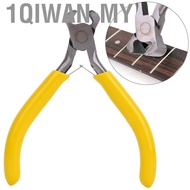 1qiwan-my Guitar String Pliers Stainless Steel Bass Fret Wire Nipper