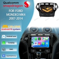 Android 15 Car Radio For Ford Mondeo MK4 2007-2014 DSP 4G GPS Navigation Car Radio Multimedia Player