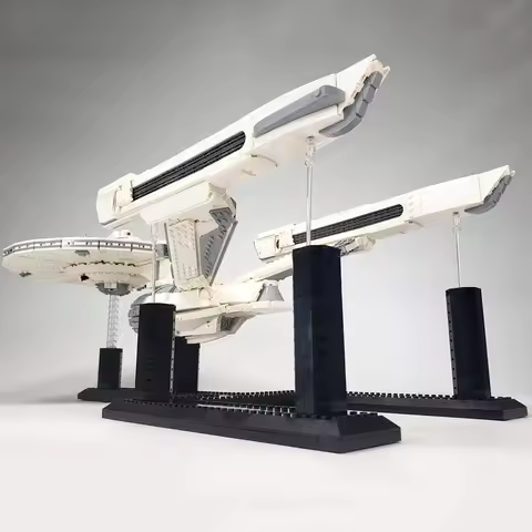 MOC Space Treks Enterprise Building Blocks Model USS Enterprise Spaceship Bricks 5032 PCS Ultimate C