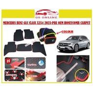 MERCEDES BENZ X254 GLC 200 250 300 2023 2024 OEM GSMAT CARPET CAR FLOOR MAT KARPET KERETA HONEYCOMB 