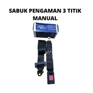 Safety Belt Seatbelt Manual 3 points Safety Belt Manual 3 Point
