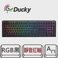 【Ducky】One 3 Classic black100% RGB 黑色 PBT二色 機械式鍵盤 靜音紅軸