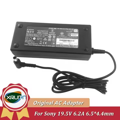 Genuine ACDP-120D01 19.5V 6.2A AC Adapter Charger For Sony Bravia KDL-50W706B KDL-50W755C LCD/LED TV