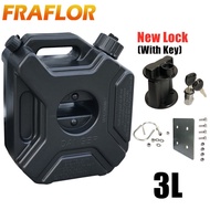 3 Litres Fuel Tank Plastic Petrol Cans Car Jerry Can 3L Motorcycle Jerrycan Gas Can Gasoline Oil Con