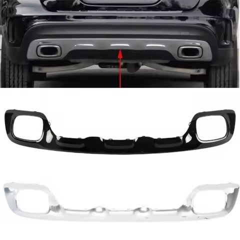 Rear Bumper Chrome Decorative Strip A1568855001 For Mercedes Benz GLA-Class W156 2017-2019 X156