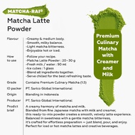 MATCHA-RAI Matcha Latte Powder - 1kg