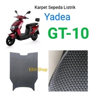 Yadea GT10 or GT 10 Electric Bike Mat with Rubber Pattern