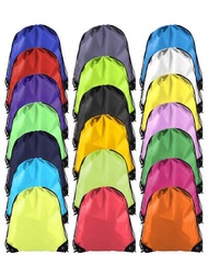 20種顏色束口背包購物袋 运动收纳輕便背包運動乒乓球收納袋運動鞋包(男女皆宜)