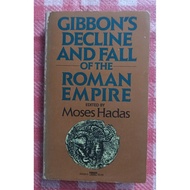 Preloved GIBBON'S DECLINE AND FALL OF THE ROMAN EMPIRE moses hadas