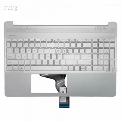 L For HP 15-EF 15-DY 15S-FQ 15S-EQ Palmrest Backlit Keyboard L63578-001 L63579-001