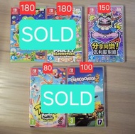 Switch 2人或以上遊戲  任天堂（多走價錢可再議）