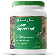 Amazing Grass Green Superfood: Super Greens Powder with Spirulina, / Original Amazon bestseller