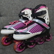 LYNX R55 Pink/Black Receration Inline Roller Skates Skate (preloved) size 35-38